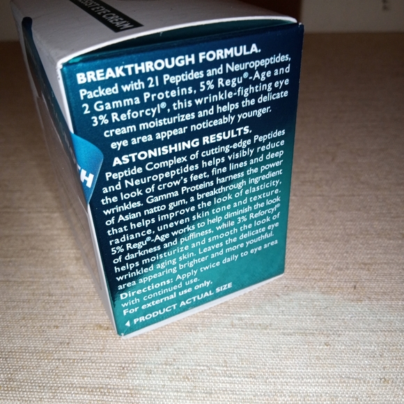 Peter Thomas Roth Peptide 21 Wrinkle Resist Eye Cream w Peptides $75 - Picture 4 of 5